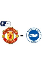 Manchester United - Brighton and Hove Albion  FA Cup 11 januari 2026