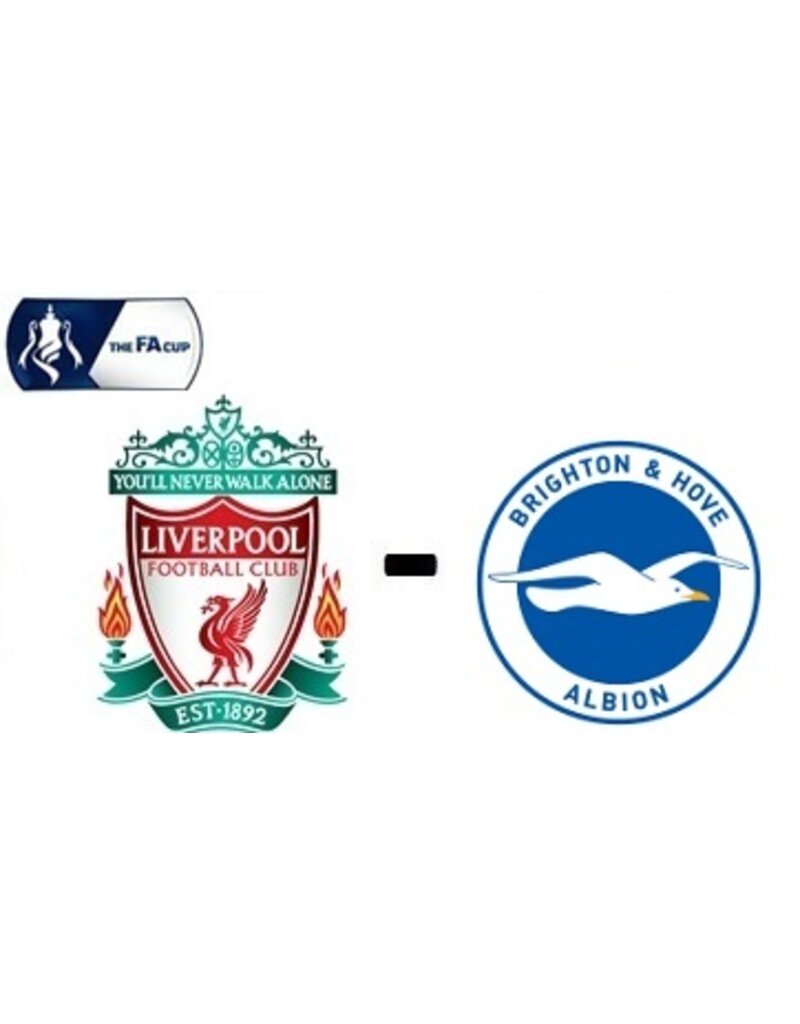 Liverpool - Brighton and Hove Albion  FA Cup 14 februuari 2026