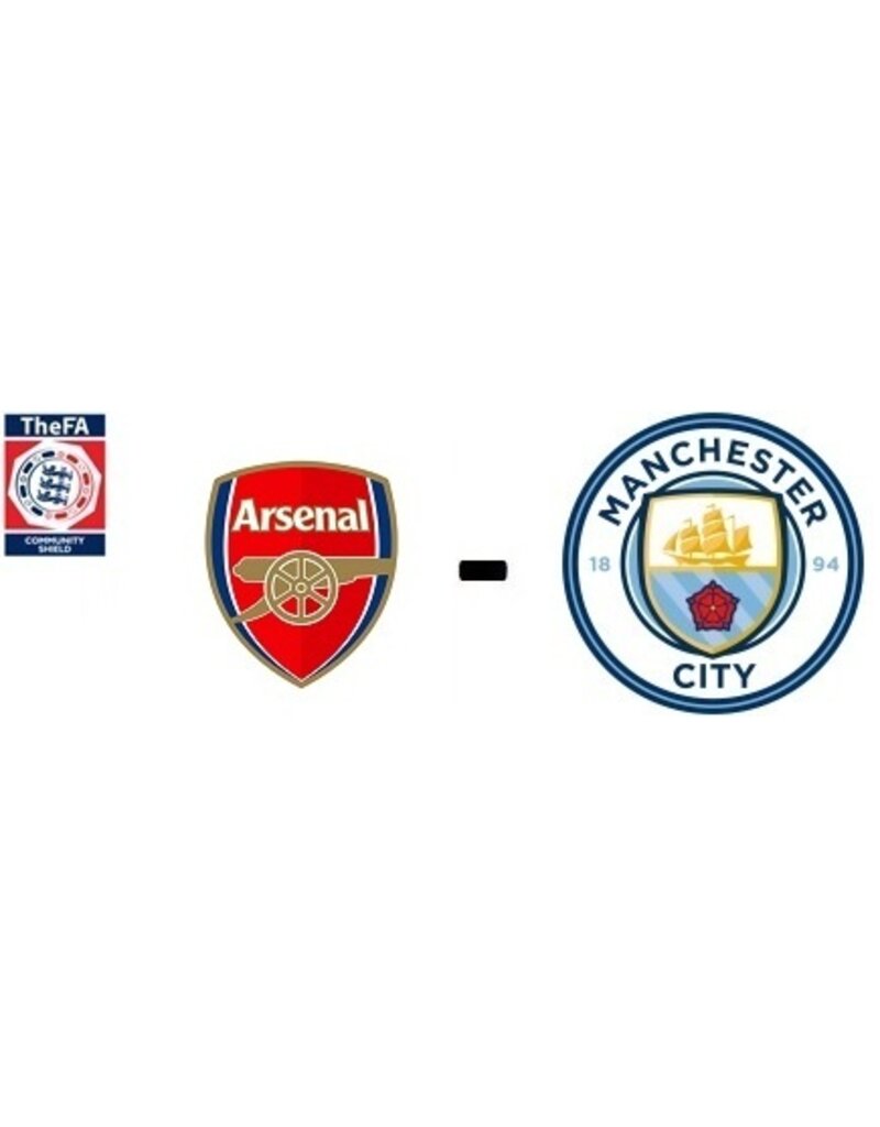 Arsenal - Manchester City Community Shield 16 augustus 2027