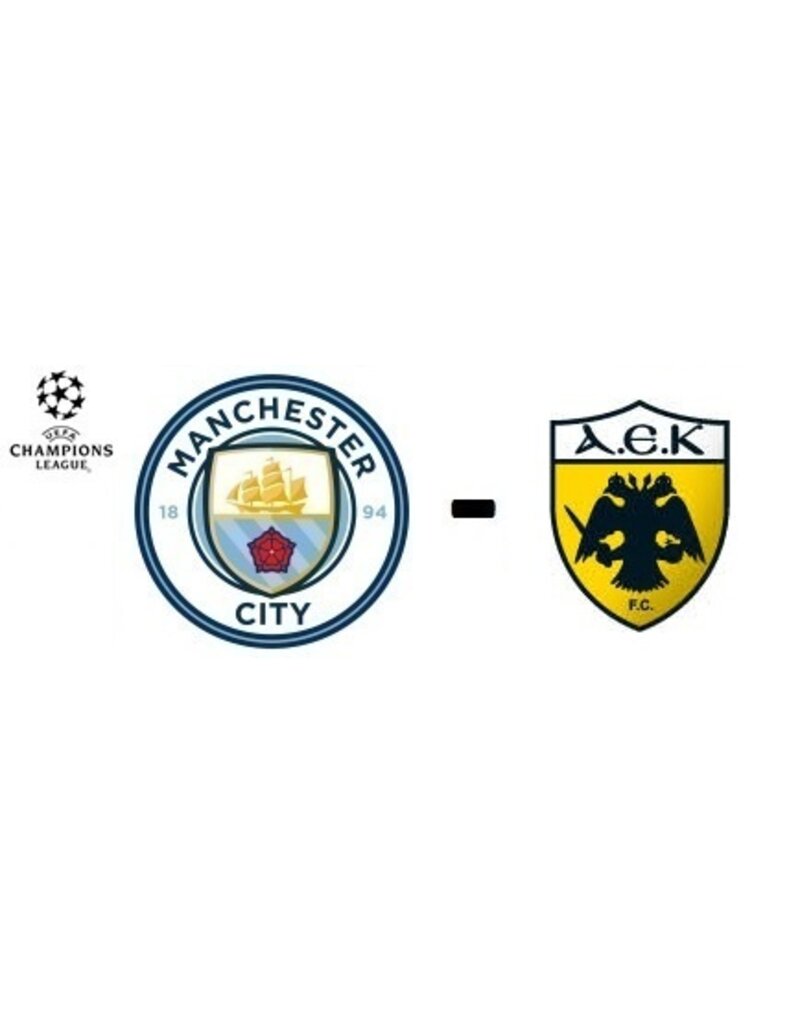 Manchester City - AEK Athens 20 October 2026