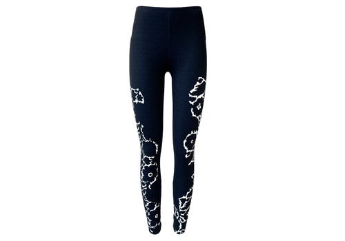 MA RE-ams leggings   Flower - antracit