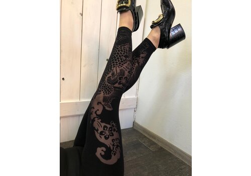 MA RE-ams Leggings in Japanese style Black