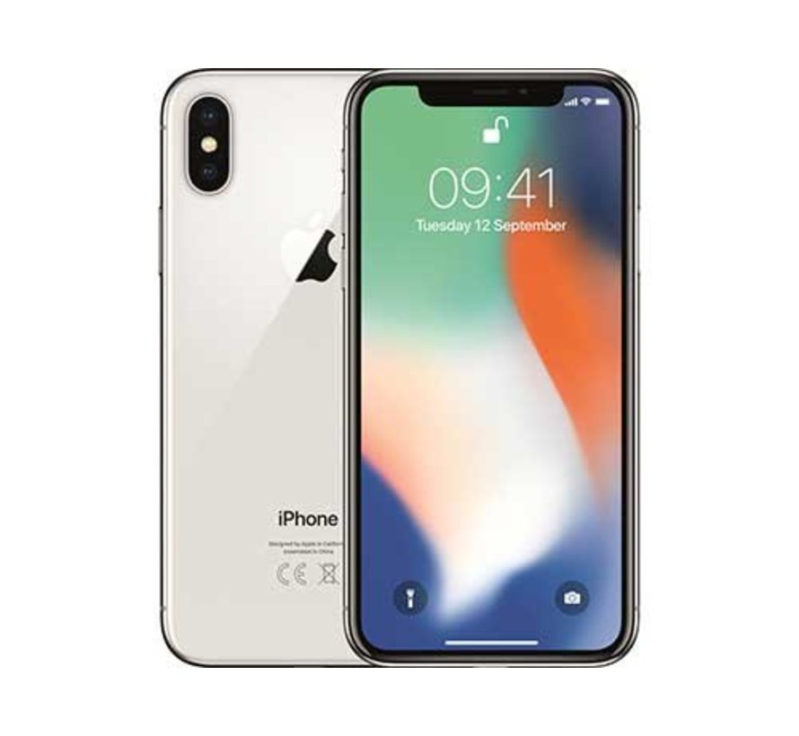 iPhone X 256GB Zilver