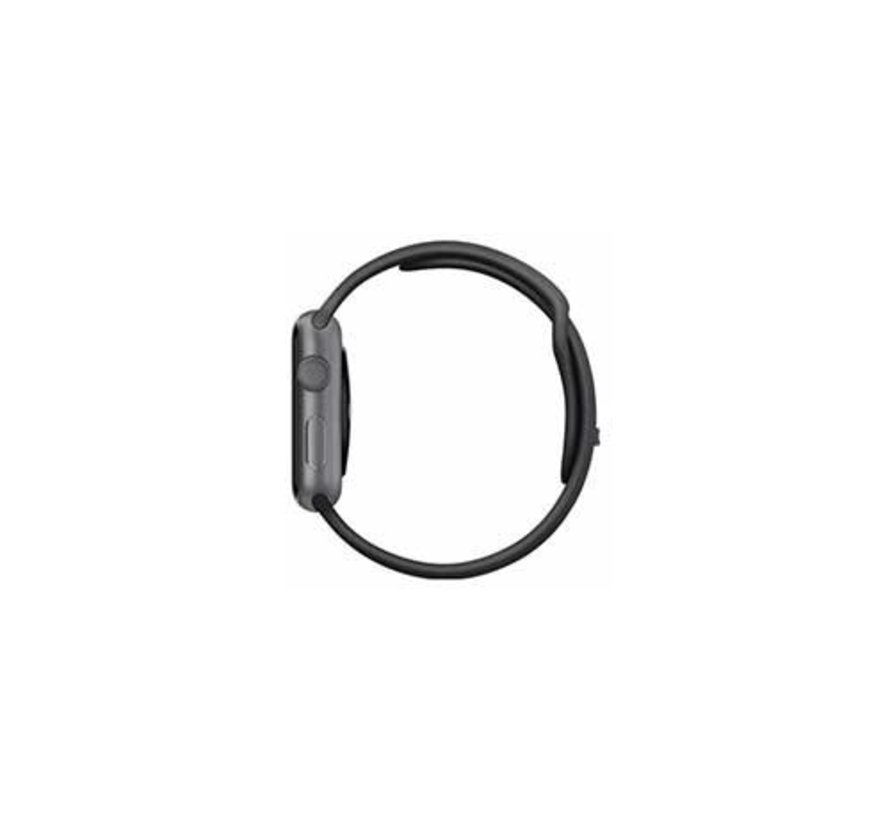 42mm Space Grey Aluminium/Zwarte Sportband