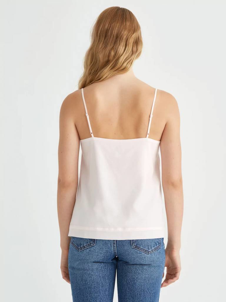 The Eden Cami Slip Top in Cloud Pink