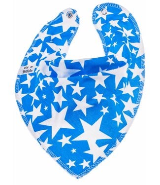 Bandana Bibble slabben Bandana Bibble  Sterrenstorm Blauw