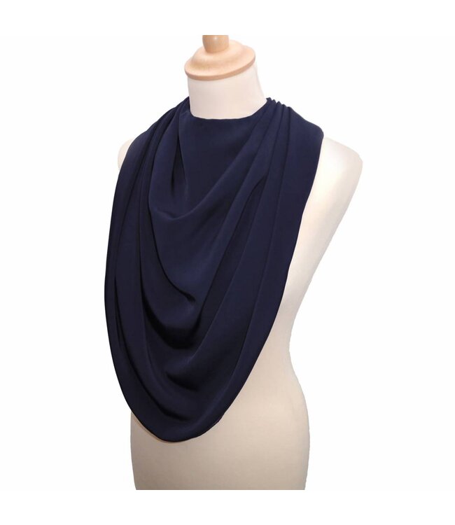 Bibetta Care Pashmina Scarf Clothing Protector Navy