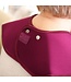 Bibetta Care Waterproof bibs, the Bibetta Tabard Slab Large Burgundy Pro80