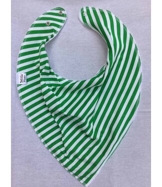 Bandana Bibble slabben Bandana Bibble Groene streep