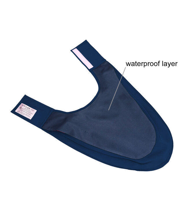 Bibetta Care Pashmina Scarf Clothing Protector Navy