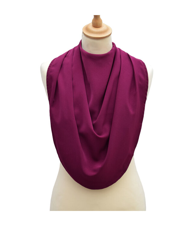 Bibetta Care Bibetta Pashmina Sjaal Slab Care Designs Wijnrood