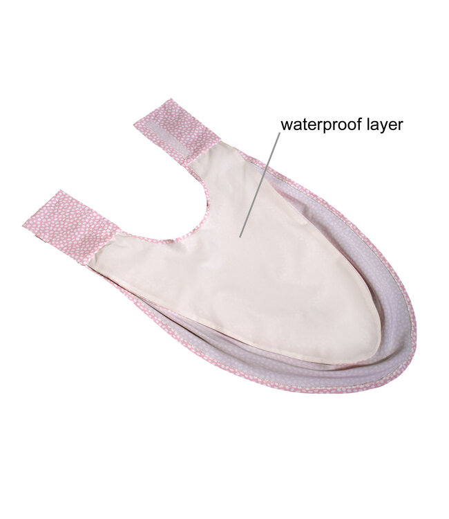 Bibetta Care Bibetta Pashmina Sjaal Slab Care Designs Roze Stip