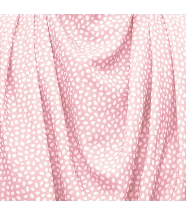 Bibetta Care Bibetta Pashmina Sjaal Slab Care Designs Roze Stip