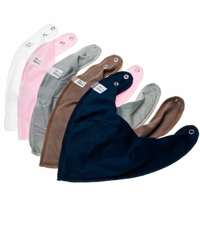 Bandana Bibble slabben Bandana Bibble Navy Blue