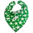 Bandana Bibble slabben Bandana Bibble Sterrenstorm Groen