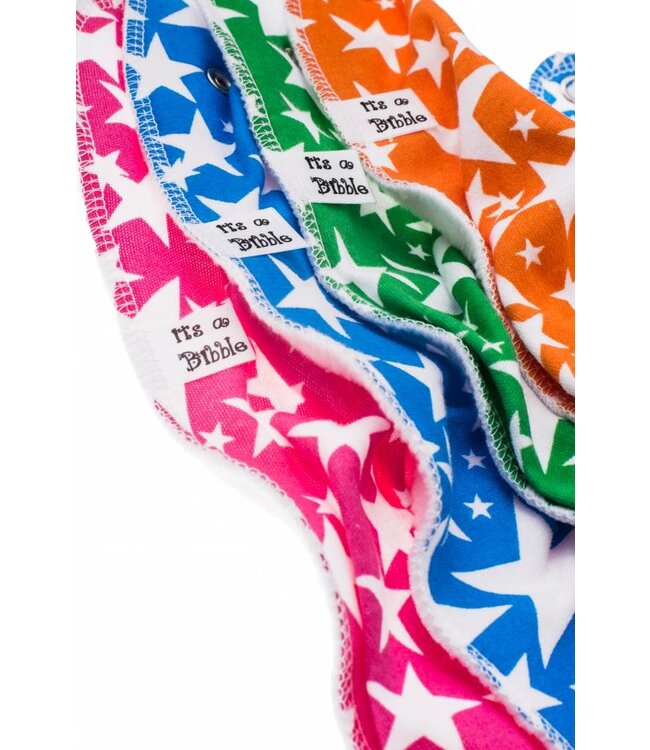 Bandana Bibble slabben Bandana Bibble  Sterrenstorm Groen