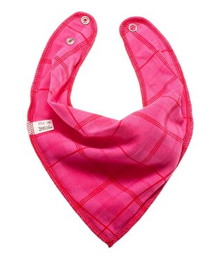 Bandana Bibble slabben Jac Jac Fuchsia