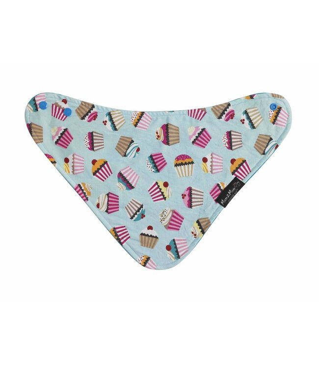 Mum2Mum Mum2Mum Fashion Bandana Wonderslab Cupcakes 2 stuks