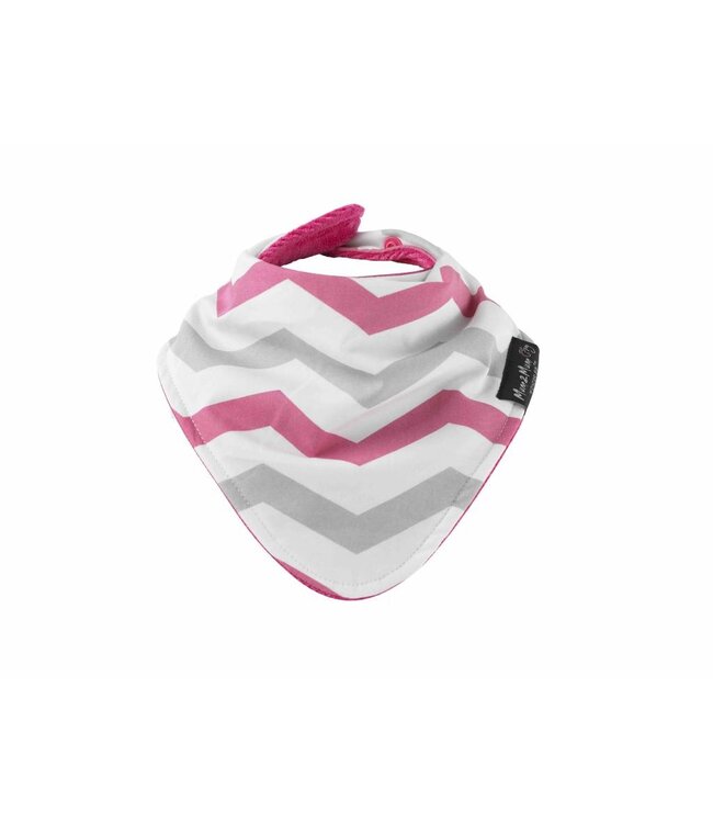 Mum2Mum Mum2Mum Fashion Bandana Wonderslab Pink Chevron
