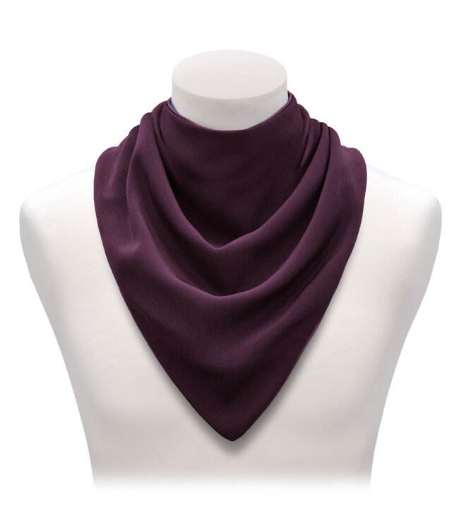 Bibetta Care Bandana Care Design Long Aubergine