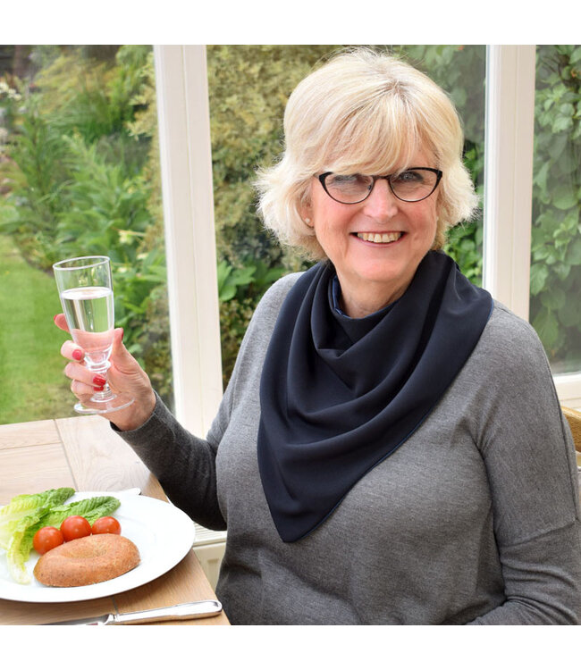 Bibetta Care Bandana Care Design Long Zwart