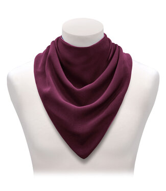 Bibetta Care Bandana Care Long Burgundy