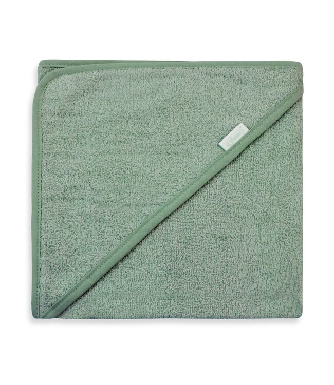 Funnies Hooded Towel Stone green