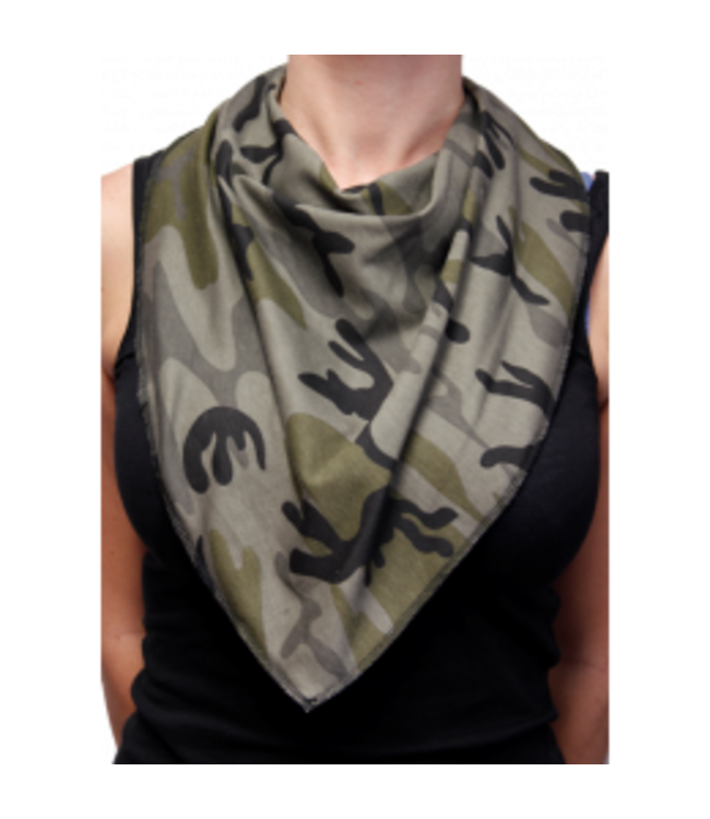 Bandana Bibble slabben Bandana Bibble Woodland Camo
