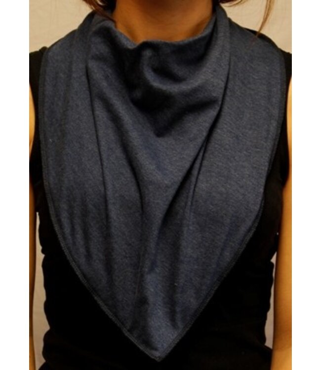 Bandana Bibble slabben Bandana Bibble Jeans Blue