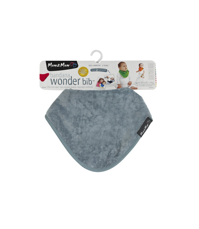Mum2Mum Mum2Mum Bandana Bib Grey