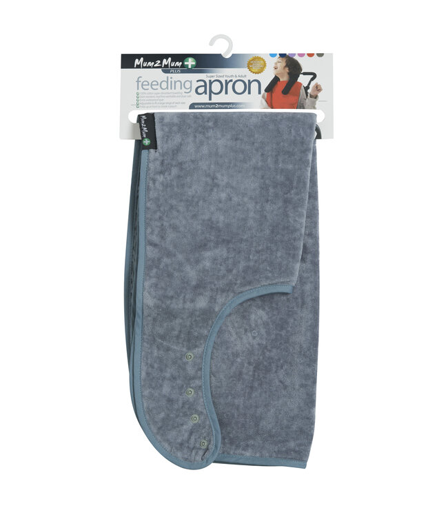 Mum2Mum Mum2Mum Plus Range Supersized Feeding Apron Grey