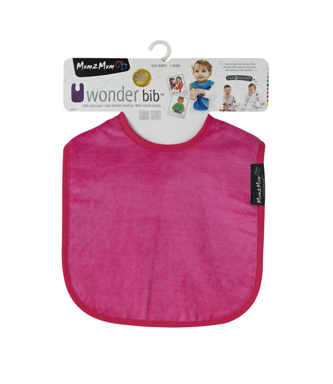Mum2Mum Mum2Mum Standard Bib Cerise