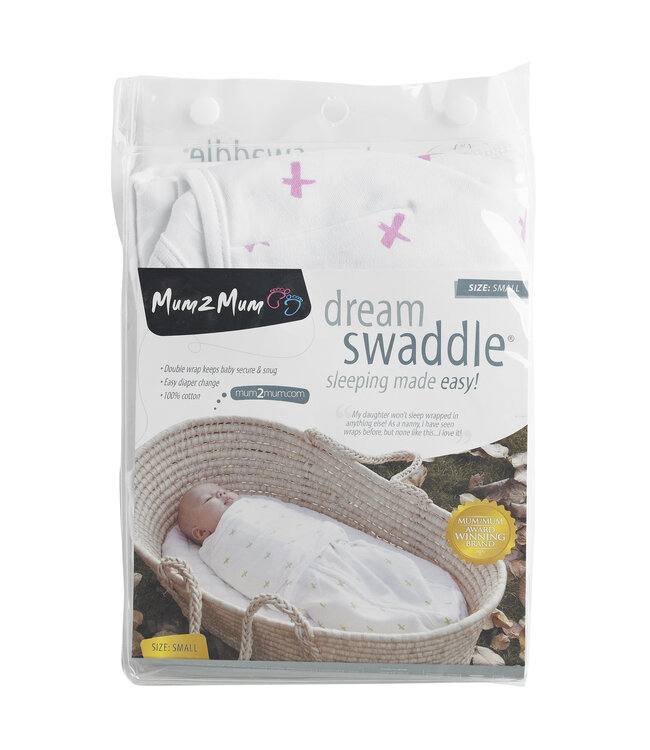 Mum2Mum Mum2Mum Dream Swaddle – Puckdecke klein | Rosa