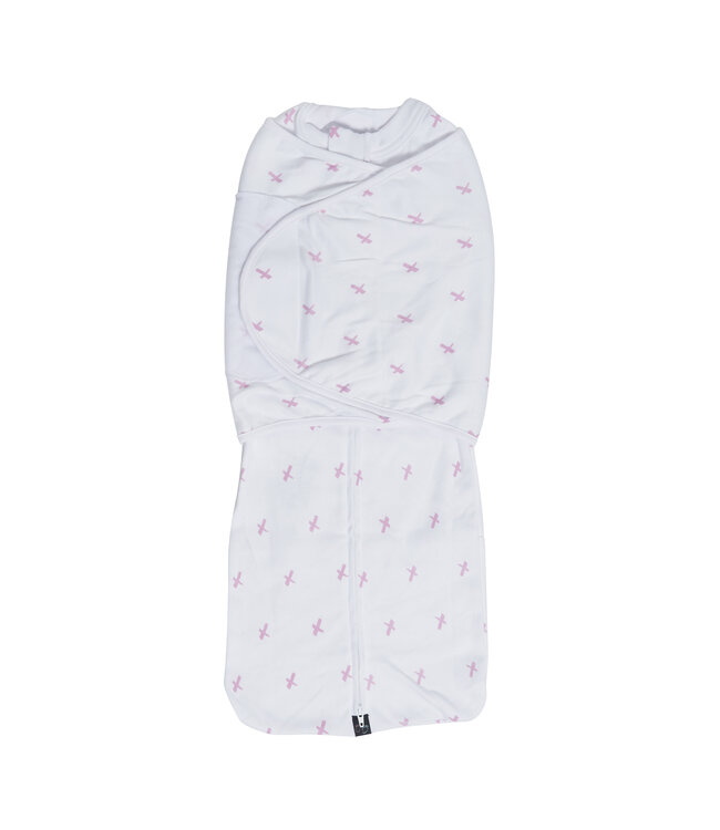 Mum2Mum Mum2Mum Dream Swaddle- Inbakerdoek Klein| Roze X