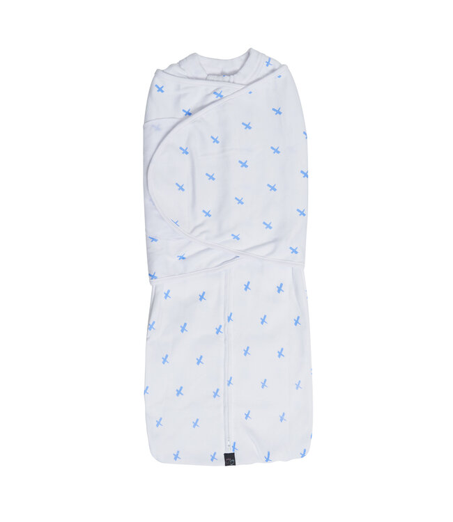 Mum2Mum Mum2Mum Dream Swaddle- Inbakerdoek Groot| Blauw X