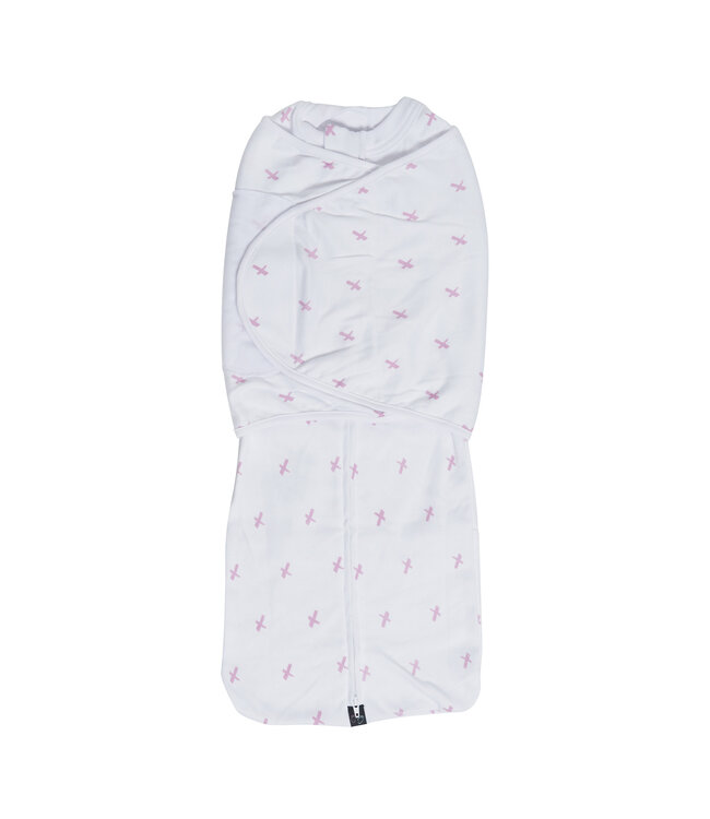 Mum2Mum Mum2Mum Dream Swaddle- Inbakerdoek Groot| Roze X