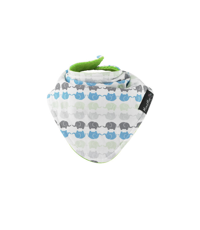 Mum2Mum Fashion Bandana Wonder Lätzchen Elefanten 2 Stück