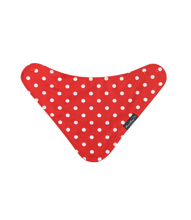 Mum2Mum Mum2Mum Fashion Bib Red Dots