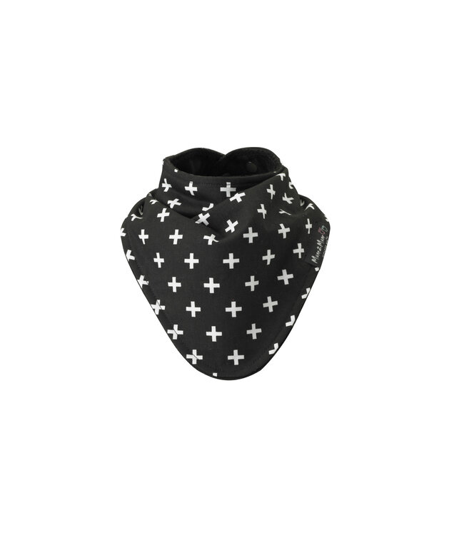 Mum2Mum Mum2Mum Fashion Bib Black Plus