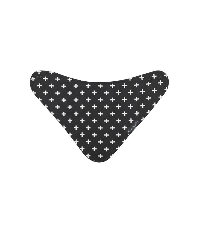 Mum2Mum Mum2Mum Fashion Bib Black Plus