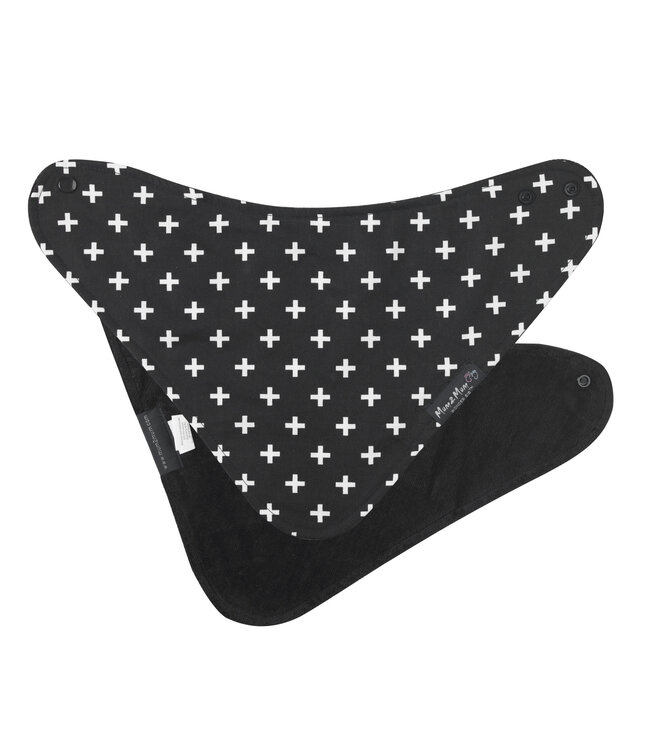 Mum2Mum Mum2Mum Fashion Bandana Wonderslab Zwart Plus
