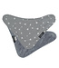 Mum2Mum Mum2Mum Fashion Bib Grey Arrow