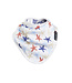 Mum2Mum Mum2Mum Bamboo Bandana Bib Starfish 3 stuks