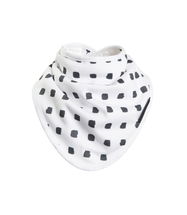 Mum2Mum Mum2Mum Bamboo Bandana Bib Black Blocks