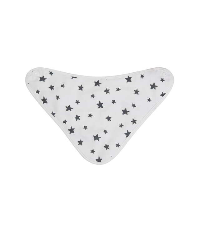 Mum2Mum Bambus-Bandana-Lätzchen, schwarze Blöcke, 3 Stück