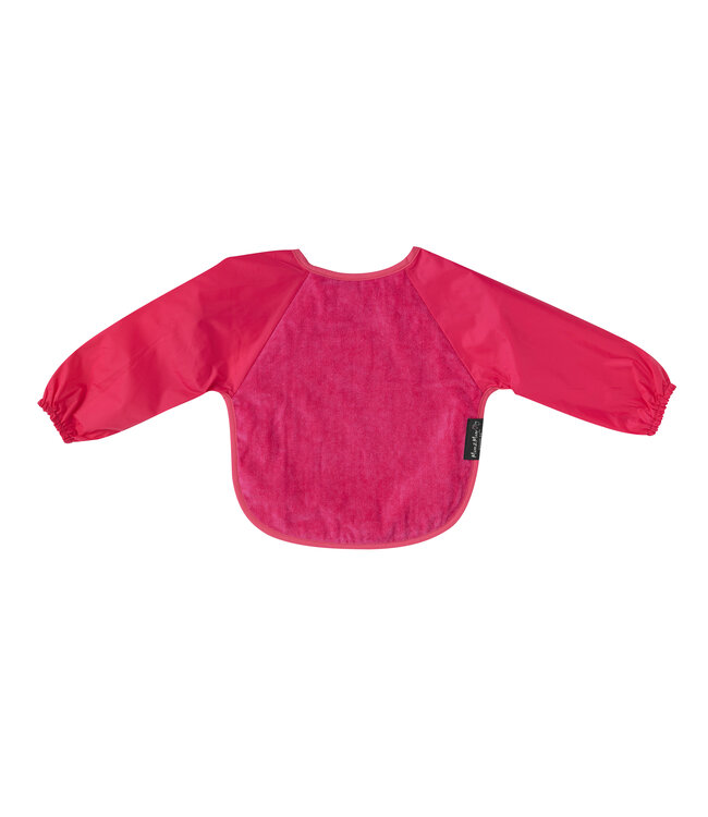 Mum2Mum Mum2Mum Sleeved Bib Large Cerise