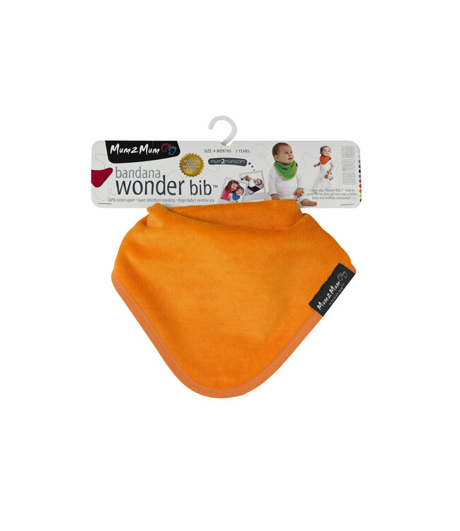 Mum2Mum Bandana Wonder Lätzchen Orange
