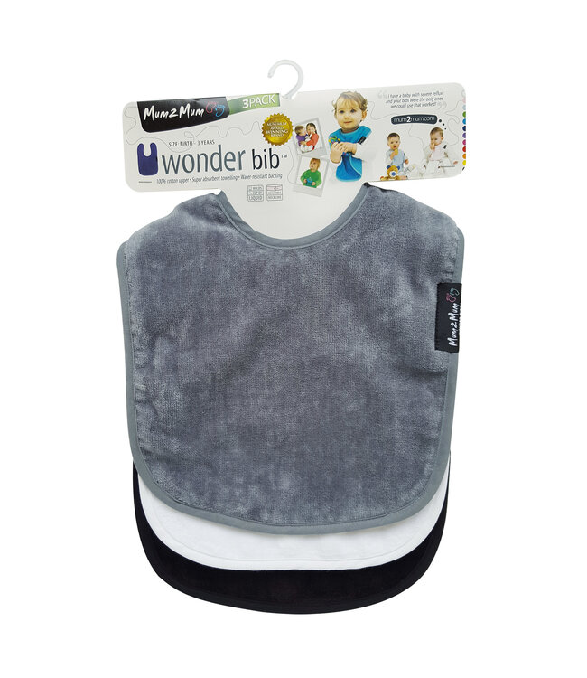Mum2Mum Multipack Offers: 3x Mum2Mum Standard Wonderbib