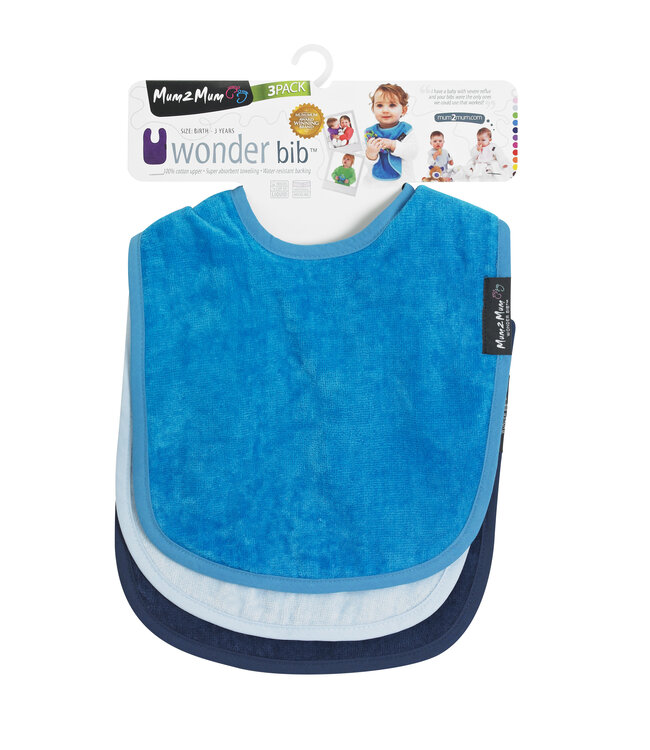 Mum2Mum Vorteilspaket: 3x Mum2Mum Standard Wonder Lätzchen