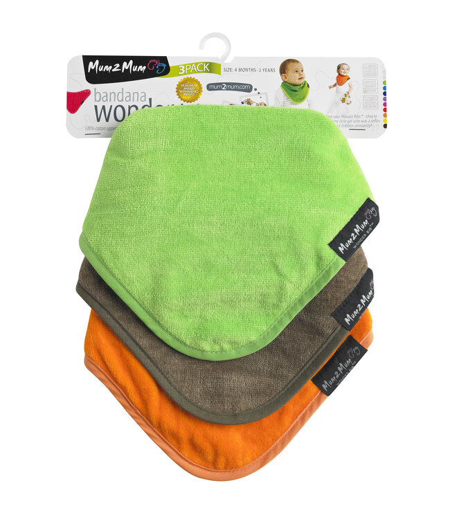 Mum2Mum Multipack Offers: 3x Mum2Mum Bandana Wonderbib